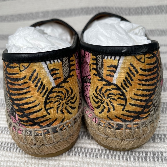 Gucci GG supreme lion coated canvas espadrilles 40 - Picture 4 of 10